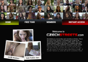 Top porn sites with membership for Czech girls.