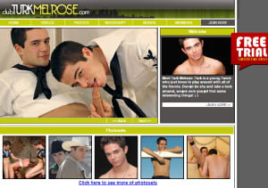 Popular gay porn site for Turk Melrose fans.