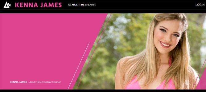 Nice blondes porn site for Kenna James fans